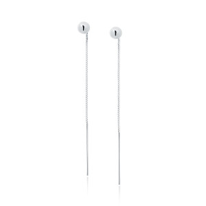 Cercei argint lungi cu lantisor si bobite DiAmanti Z1802EPR-DIA (Argint 925‰ 1,3 g.) Cercei argint lungi cu lantisor si bobite DiAmanti Z1802EPR-DIA (Argint 925‰ 1,3 g.)